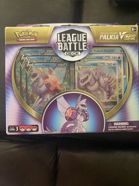 Pokemon League Battle Deck Origin Forme Palkia V - Purple & Gold